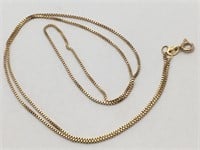 14k Gold Italy Chain Necklace