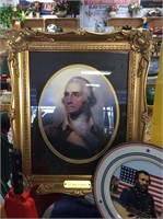 General George Washington framed print