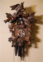 Antique Wooden German Coo-Coo Clock