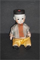 Vintage Porcelain Oriental Doll