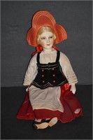 German Porcelain Head Doll