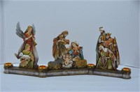 Nativity Scene Candle Holder