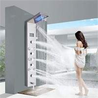 FUZ Contemporary Shower Panel Tower System