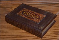 Leather Hide-a-Book