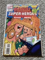 Never Read Comic Book - Marvel Super-Heroes