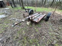 Small Utility Trailer w/Dump Bed