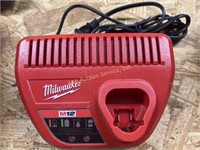 New Milwaukee M12 charger, untested.