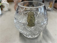 Lead Crystal Bowl/Vase 3"