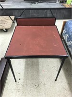 Pair of Vintage Card Tables - one has a broken leg