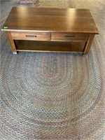 Coffee Table with 2 drawers - matches lot 8