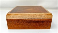 Custom Wood Box, approx 2.5x6x6