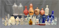 Vintage glass medicine bottles, jars etc. #2