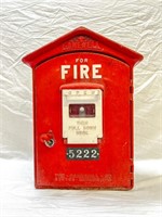 Vintage Gamewell Co. Fire Alarm Box