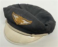 Vintage Harley-Davidson Motorcycle Captains Hat