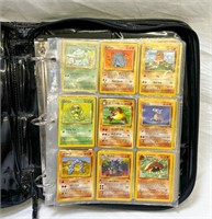 Pokemon Cards in Binder, (see 34 pics)