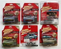 Lot Of 6 Johnny Lightning Cars 1:64 Scale