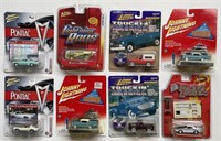 Lot Of 8 Johnny Lightning Cars 1:64 Scale