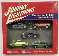 1:64 Die-Cast Johnny Lightning 5-Pack In Box