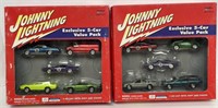 (2) 1:64 Die-Cast Johnny Lightning 5-Pack In Box