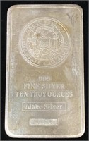 (BI) .999 Fine Silver “Idaho State Seal” 10 Troy