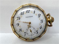 17 Jewels working Waltham pocket watch