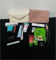 Makeup bags and makeup