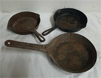 number 5 Griswold cast iron skillet, and a