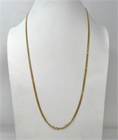 14k Gold Chain, approx 6.10g, 24in