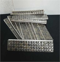 17 pieces of 12x3-in Mosaic strips