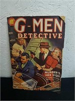 Vintage G Men Detective magazine/book