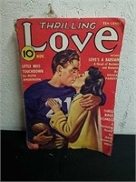 Vintage thrilling love magazine/book