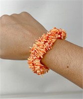 Angel Hair Coral Bracelet (found in deep waters
