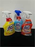 two 32 oz bottle of Lysol all-purpose cleaner,