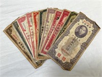 Imperial Japanese Currency Banknotes