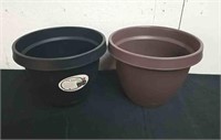 Two new 10-in planters