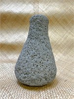 Rough pounder stone, approx 4x7.5in, 5lb 14.0oz