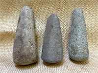 Three Stone Pestles 2lb 13.9oz/3lb 2.6oz/4lb 6oz