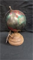 New decorative world globe, 9 inches tall
