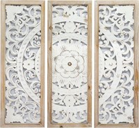 CASOLLY Carved Wood Wall Decor