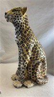 Ceramic 28 inch Tall Leopard