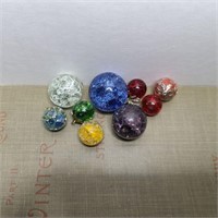 Beautiful Art Glass Bead Pendants Different Sizes