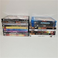 14 DVDs & 4 Blu-Rays - NEW 10 Movie Action Pack +
