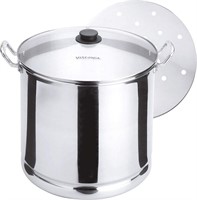 Vasconia 27.5-Quart Steamer Pot (Aluminum) with T