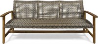 Christopher Knight Home Marcia Outdoor Wood Sofa,
