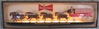 BUDWEISER BUBBLE FACE CLYDESDALE LIGHTED SIGN