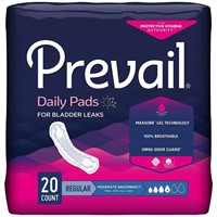 Prevail Incontinence Bladder Control Pads for Wom