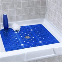 SlipX Solutions Accu-Fit Square Shower Mat, Extra