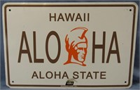 METAL ALOHA SIGN*HAWAII
