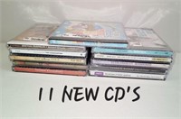 11 NEW Sealed Music CDs - Elvis, Beach Boys +