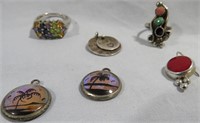 6-STERLING SCRAP*CHARMS*RING & MORE*12 G